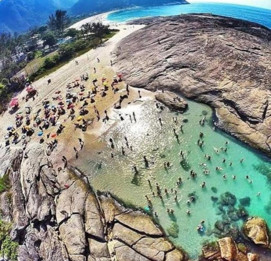 Casa Piscina Em Condominio 5Min Praia Itacoatiara. Niterói Exteriér fotografie